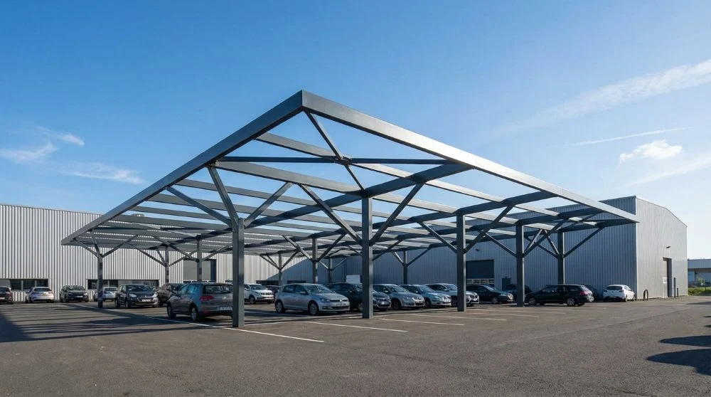 Wiaty stalowe - rodzaje, projekty i ceny. Czego potrzebujesz?