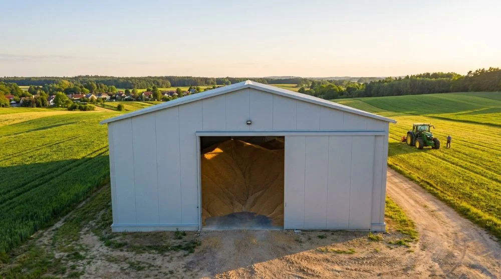 Hale rolnicze stalowe - co warto wiedzieć przed budową magazynu dla rolnika?