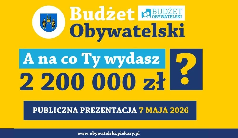 Od tężni i placów zabaw po parkingi i bezpieczeństwo. Oto projekty Piekarskiego Budżetu Obywatelskiego