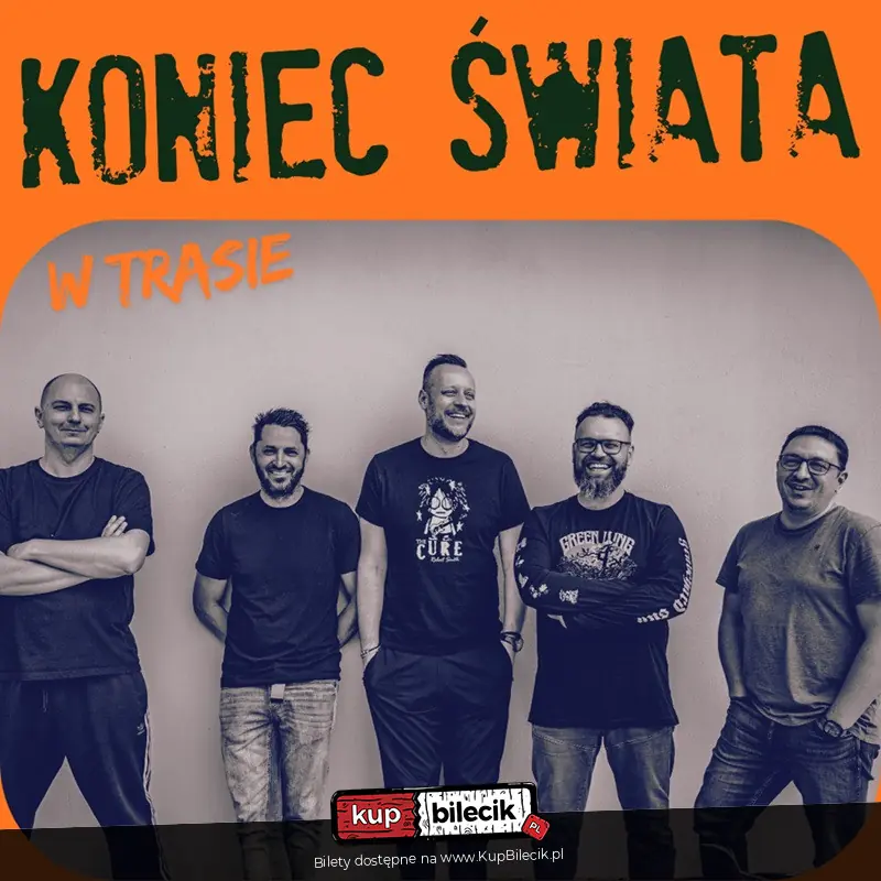 Koniec Świata w Chorzowie – koncert w Leśniczówce Rock’n’Roll Cafe / fot. organizatora