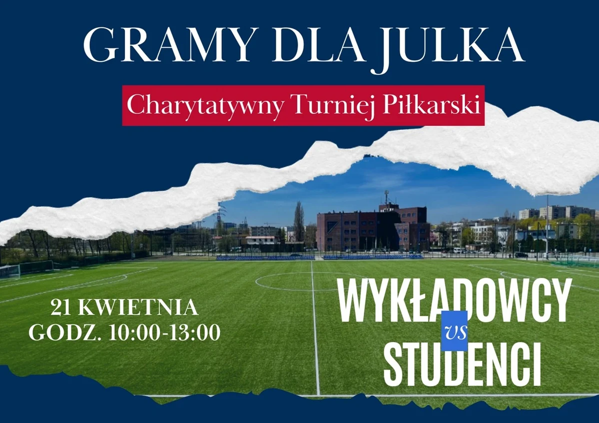 Katowice grają dla Julka. Wykładowcy i studenci UŚ spotkają się na boisku
