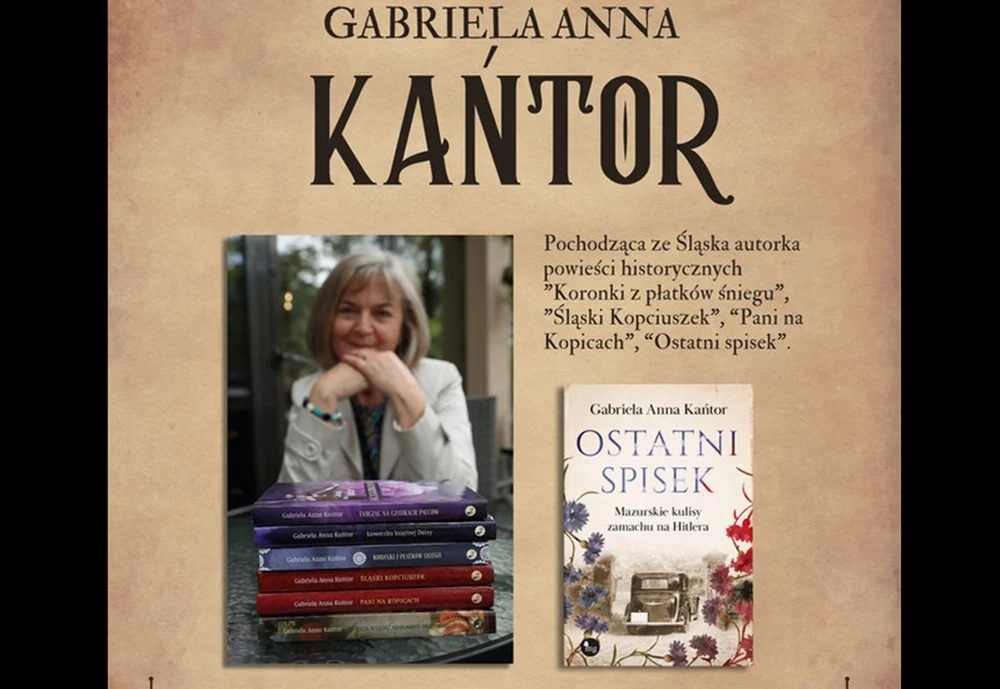 Spotkanie autorskie z Gabrielą Anną Kańtor. W tle historia i zapomniani bohaterowie