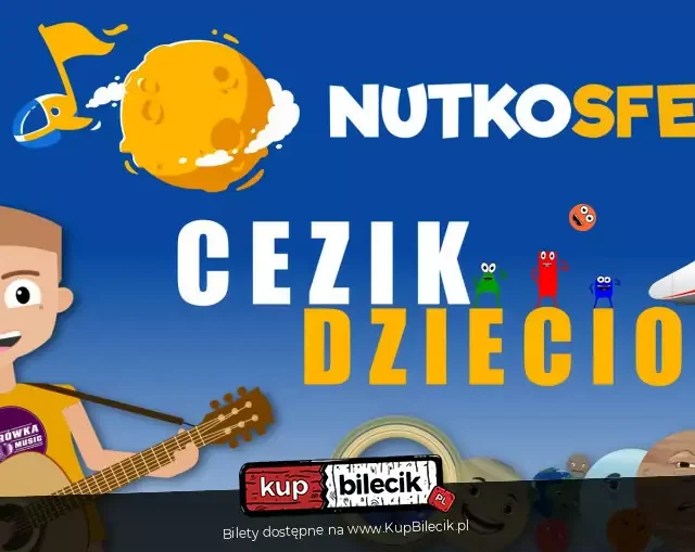NutkoSfera w Katowicach – muzyczny spektakl edukacyjny dla dzieci w MDK Szopienice‑Giszowiec