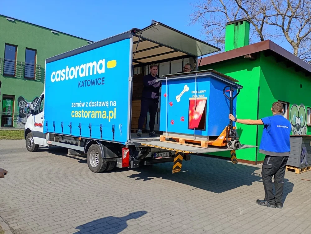 15 nowych bud dla psów w Rudzie Śląskiej – wspólna akcja Castorama Polska i Fundacji Team Litewka