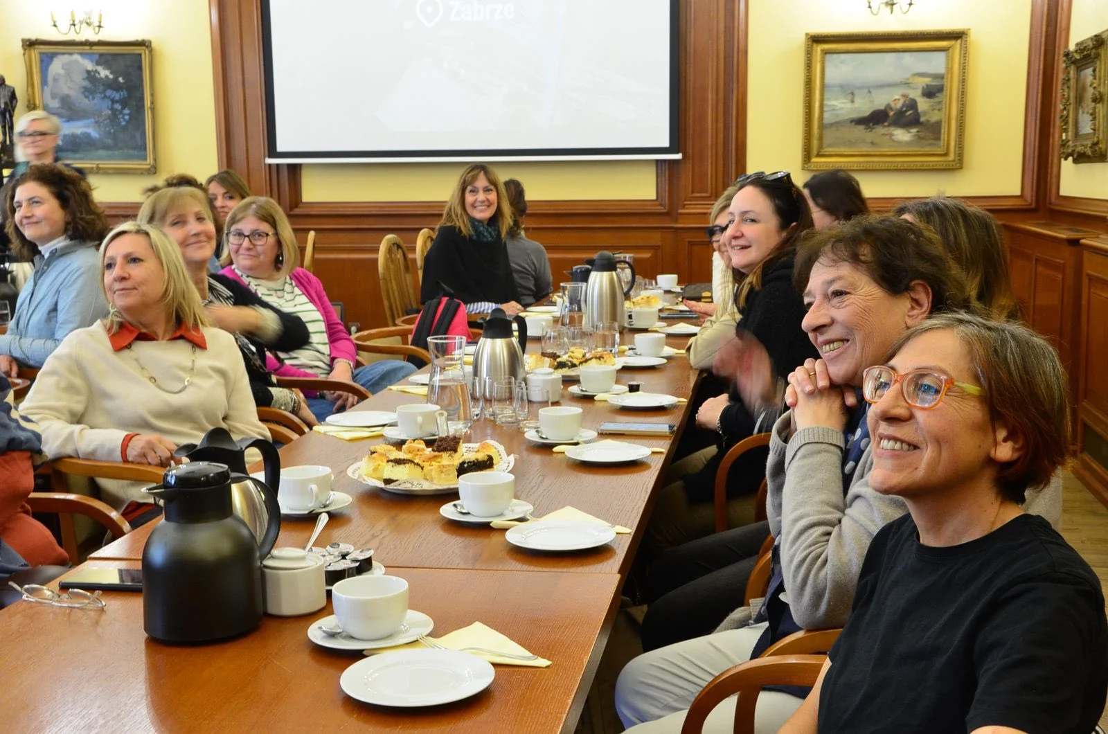 25 nauczycieli z Włoch odwiedziło Zabrze. Rozmawiano o edukacji i współpracy szkół