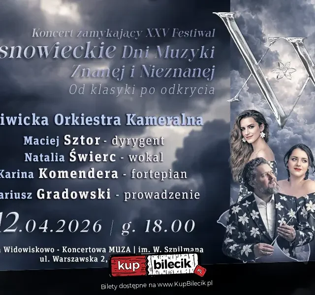 Koncert finałowy XXV Festiwalu Sosnowieckie Dni Muzyki Znanej i Nieznanej