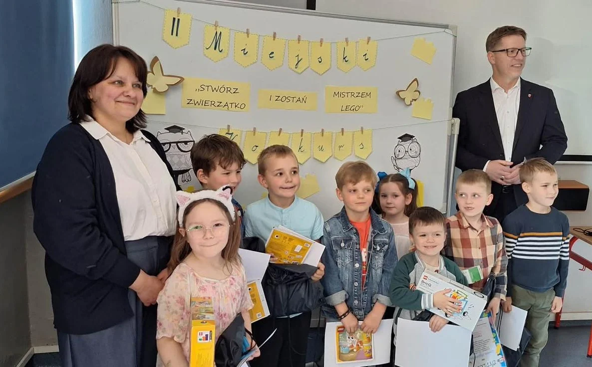 Młodzi konstruktorzy pokazali talent. Finał konkursu „Zostań Mistrzem Lego” w Świętochłowicach