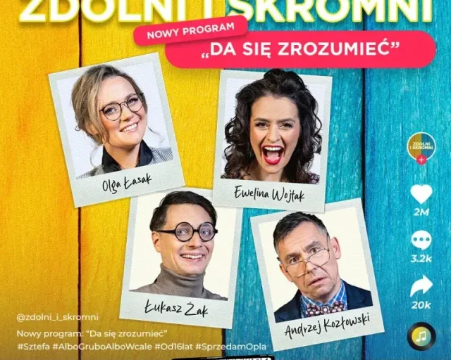 „Zdolni i Skromni” w Pyskowicach – premierowy program kabaretowy