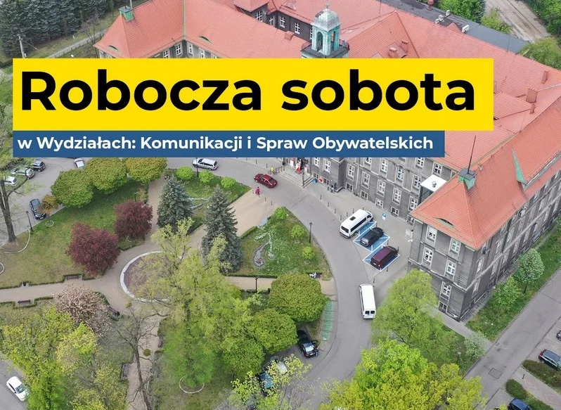 Robocza sobota w wydziałach: Komunikacji oraz Spraw Obywatelskich w Bytomiu