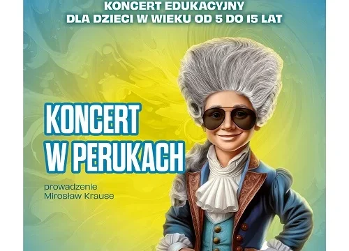 „Koncert w perukach” – edukacyjne spotkanie muzyczne dla dzieci