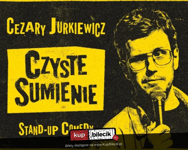 Cezary Jurkiewicz w Gliwicach – wieczór stand‑upowy na Scenie Bojków