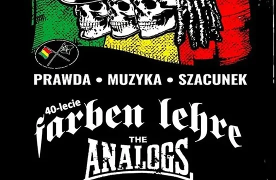 Punky Reggae Live 2026 w Zabrzu – Farben Lehre, The Analogs i Pull The Wire w CK Wiatrak