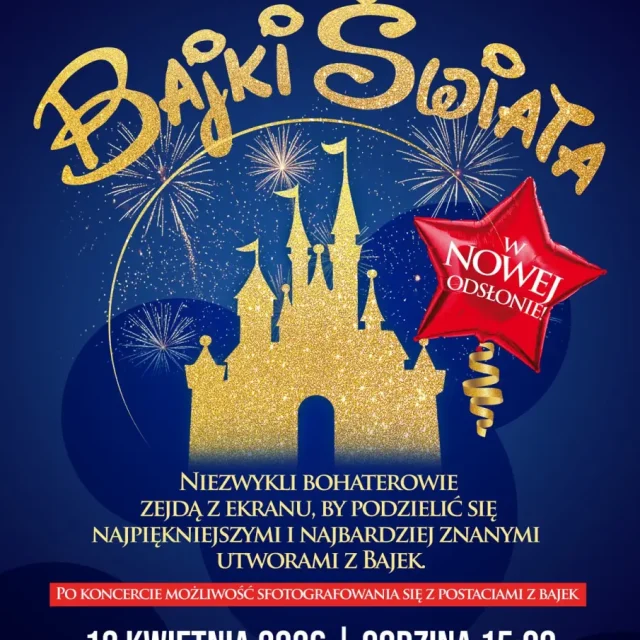 „Magiczny Koncert – Bajki Świata” w Miejskim Domu Kultury w Łaziskach Górnych