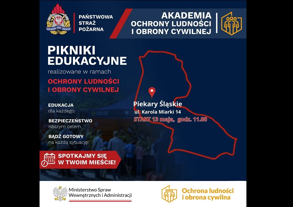 Miejskie obchody Dnia Strażaka w Piekarach Śląskich