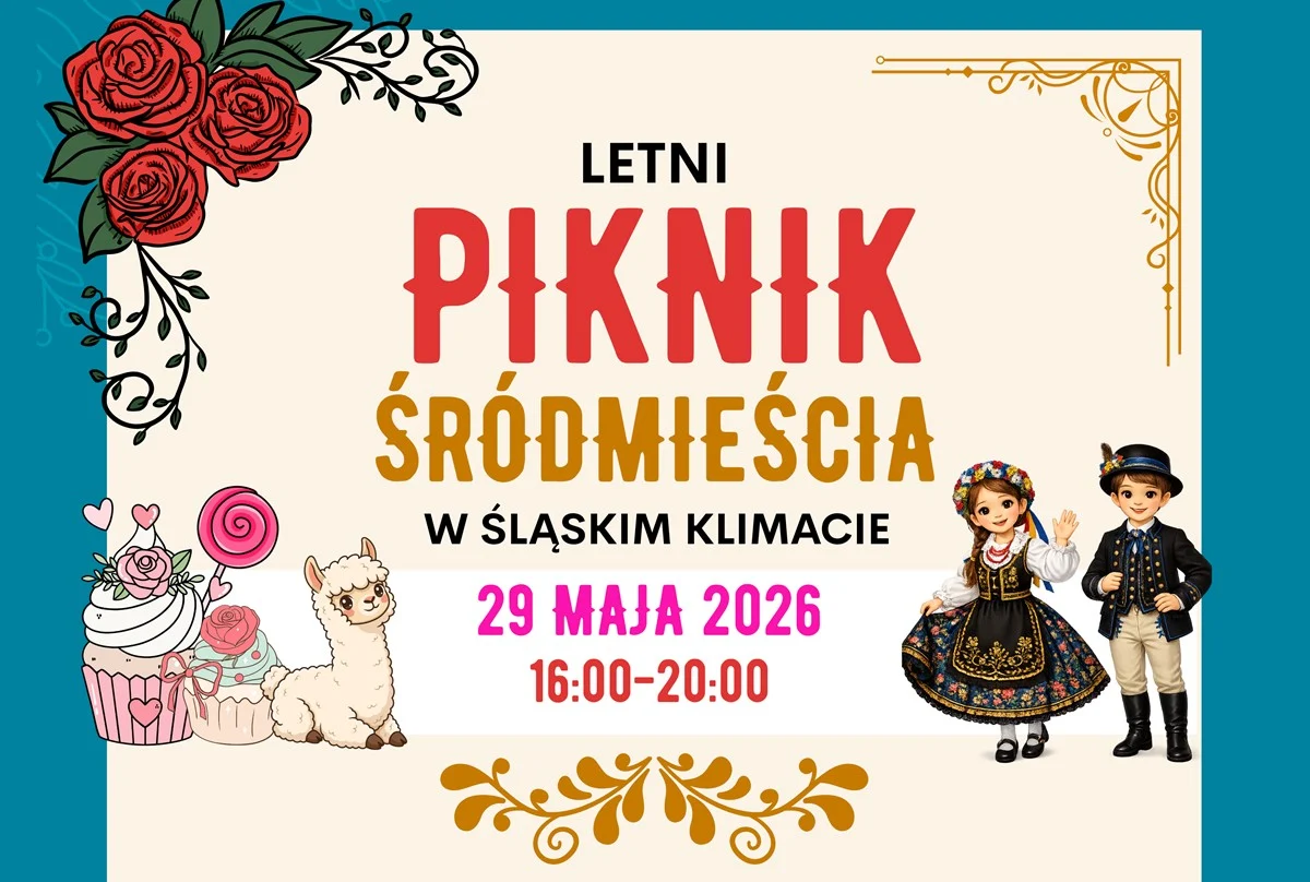 Śląski klimat, atrakcje dla dzieci i finał w pianie. W Katowicach odbędzie się Letni Piknik Śródmieścia