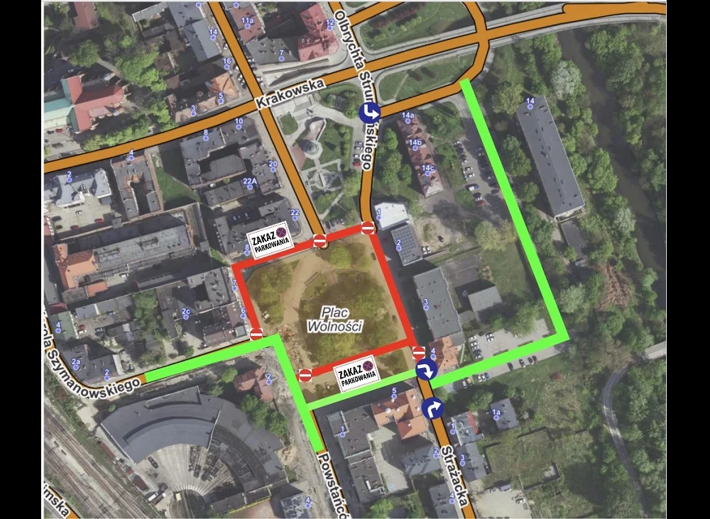 Utrudnienia w centrum Mysłowic. 19 maja zmieni się organizacja ruchu