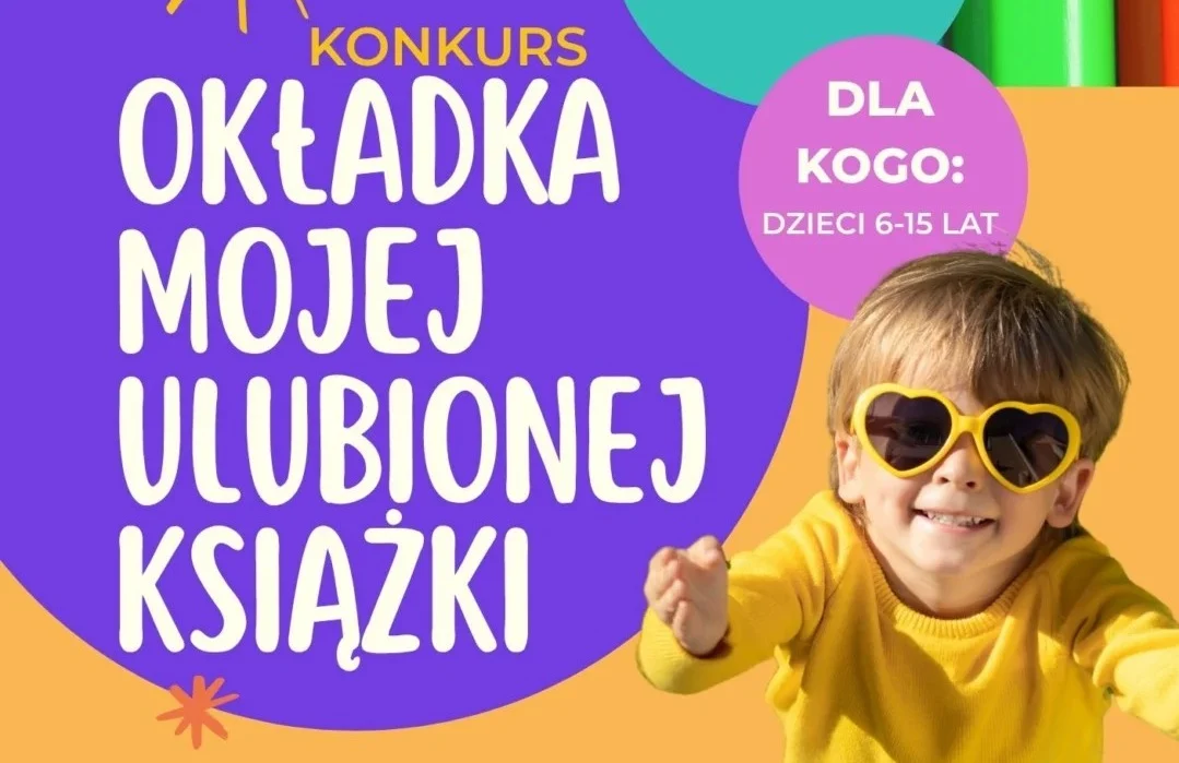 Zaprojektuj okładkę ulubionej książki! Konkurs dla dzieci w Świętochłowicach