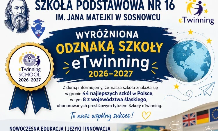 Szkoła Podstawowa nr 16 wśród najlepszych w Polsce