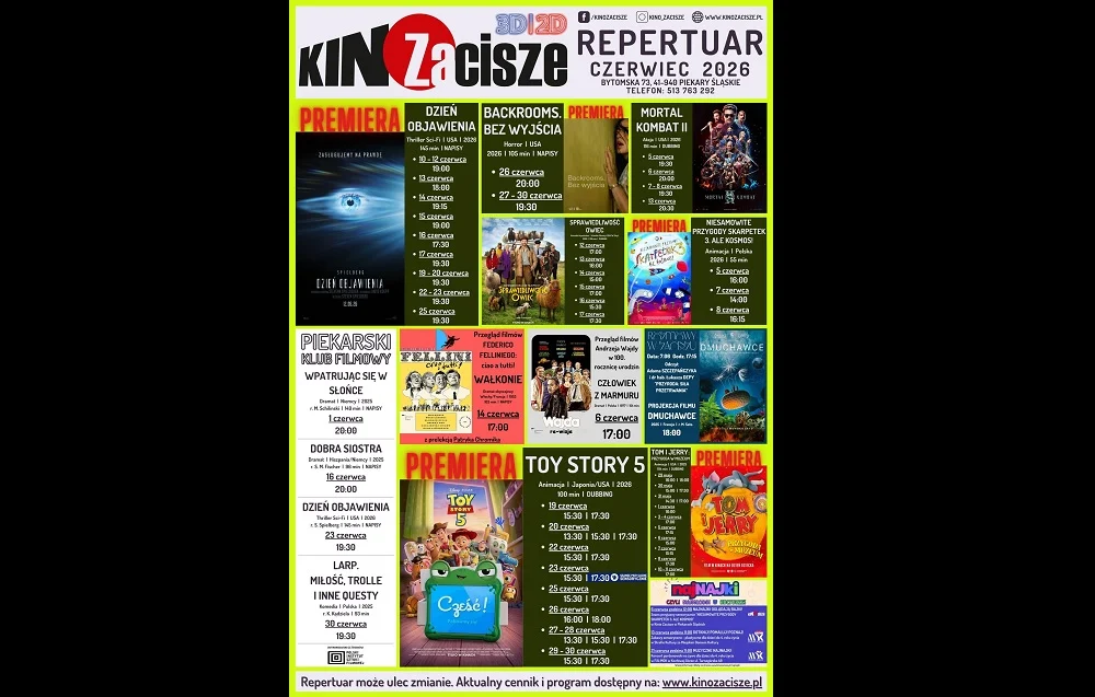 Czerwiec w Kinie Zacisze. Bajkowe seanse, wielkie premiery i filmowe spotkania