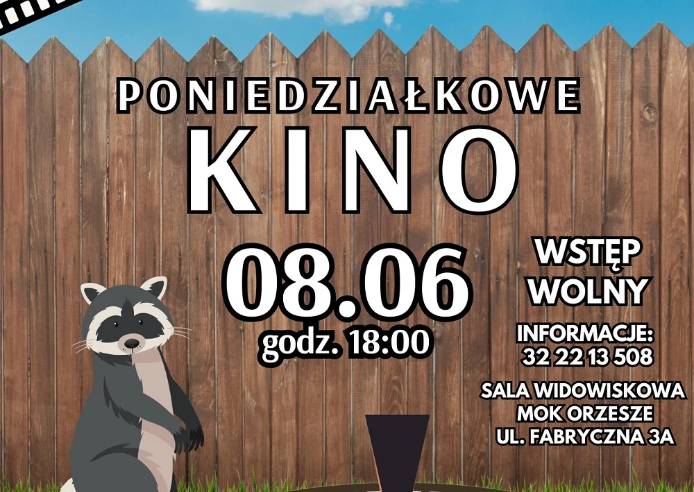 Darmowy seans w Orzeszu. W poniedziałkowym kinie „Skok przez płot”