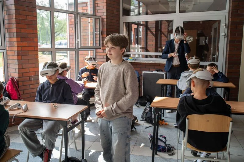 1600 dzieci odkrywało naukę w Rybniku. Festiwal Nauki Kampus pełen eksperymentów i technologii fot. M. Szymura (1)
