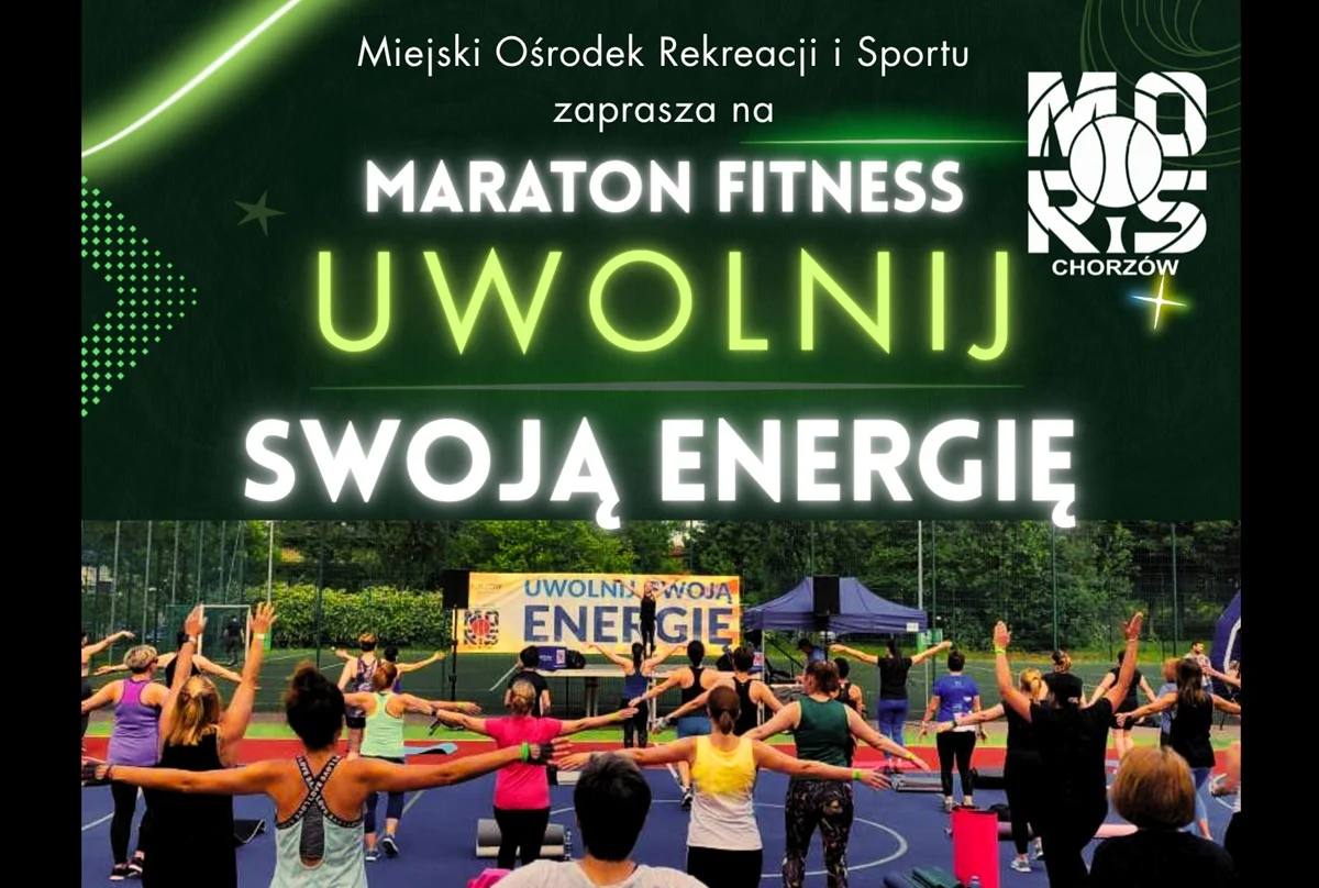 „Uwolnij swoją energię!” już 16 maja. Ważna zmiana dla uczestników maratonu fitness
