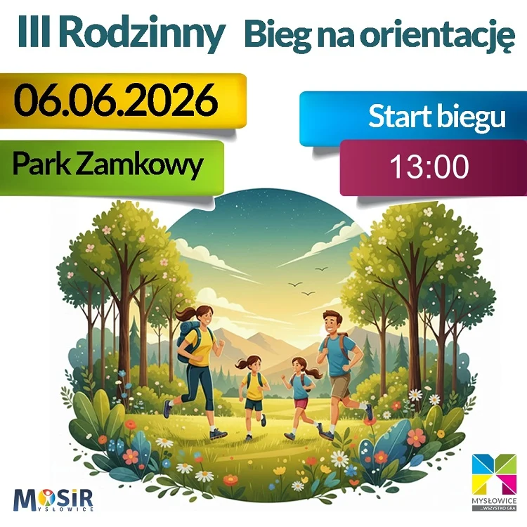 Ruszają zapisy na Rodzinny Bieg na Orientację / fot. MOSiR Mysłowice