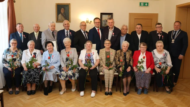 Złote Gody w Zabrzu. Prezydent uhonorował małżeństwa medalami