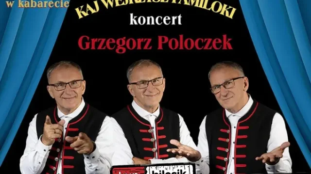 Koncert Grzegorza Poloczka w Miejskim Ośrodku Kultury w Orzeszu