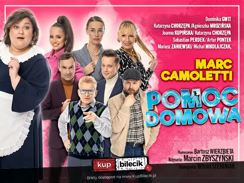 „Pomoc domowa” – komediowa farsa w Pałacu Młodzieży w Katowicach / fot. organizatora