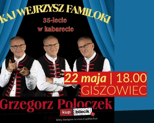 Dzień Matki z Grzegorzem Poloczkiem w Katowicach – jubileuszowy program „Kaj wejrzysz familoki”