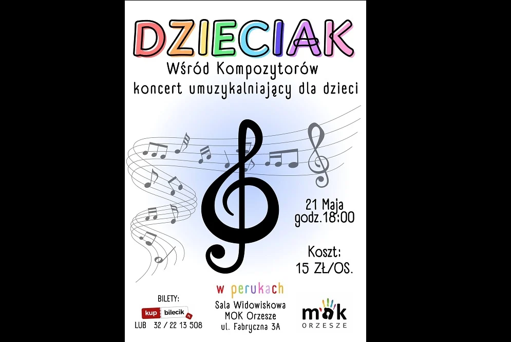 Koncert, który uczy i bawi. „Dzieciak wśród kompozytorów” w Orzeszu