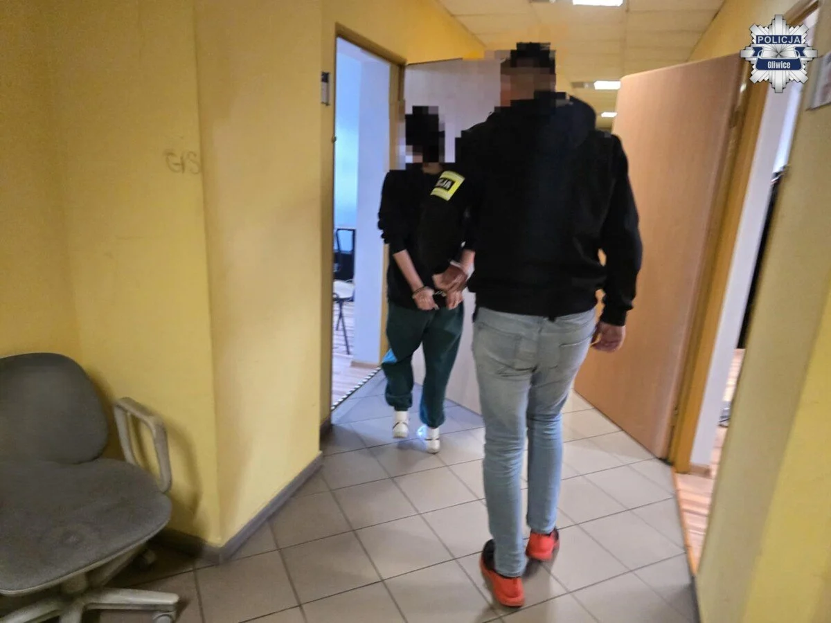 Zwabili 18-latka do lasku, pobili go i okradli. Policjanci zatrzymali dwie osoby