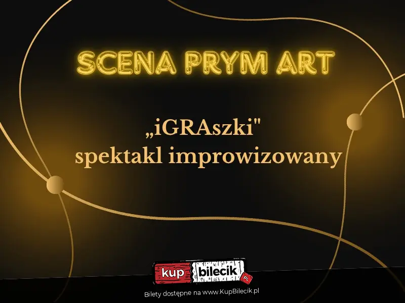 „iGRAszki” w Katowicach – improwizowany spektakl z udziałem publiczności / fot. organizatora
