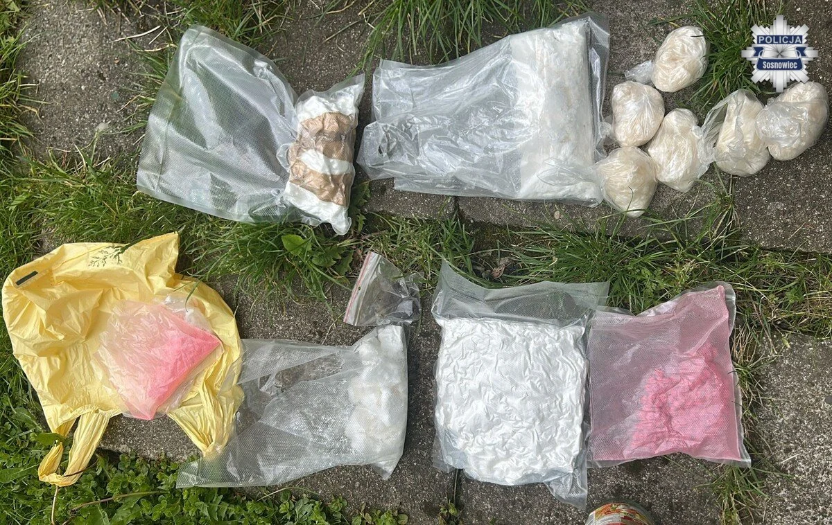 29-latek z Sosnowca z zarzutami. Policja zabezpieczyła 3,5 kg narkotyków