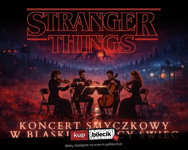 Koncert „Stranger Things” przy świecach na Scenie Gliwickiej 120