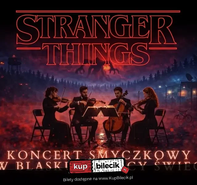 Koncert „Stranger Things” przy świecach na Scenie Gliwickiej 120