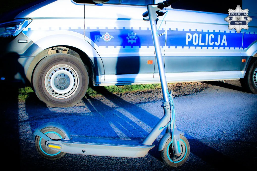 Hulajnogi elektryczne - policjanci przypominają podstawowe przepisy i zasady użytkowania