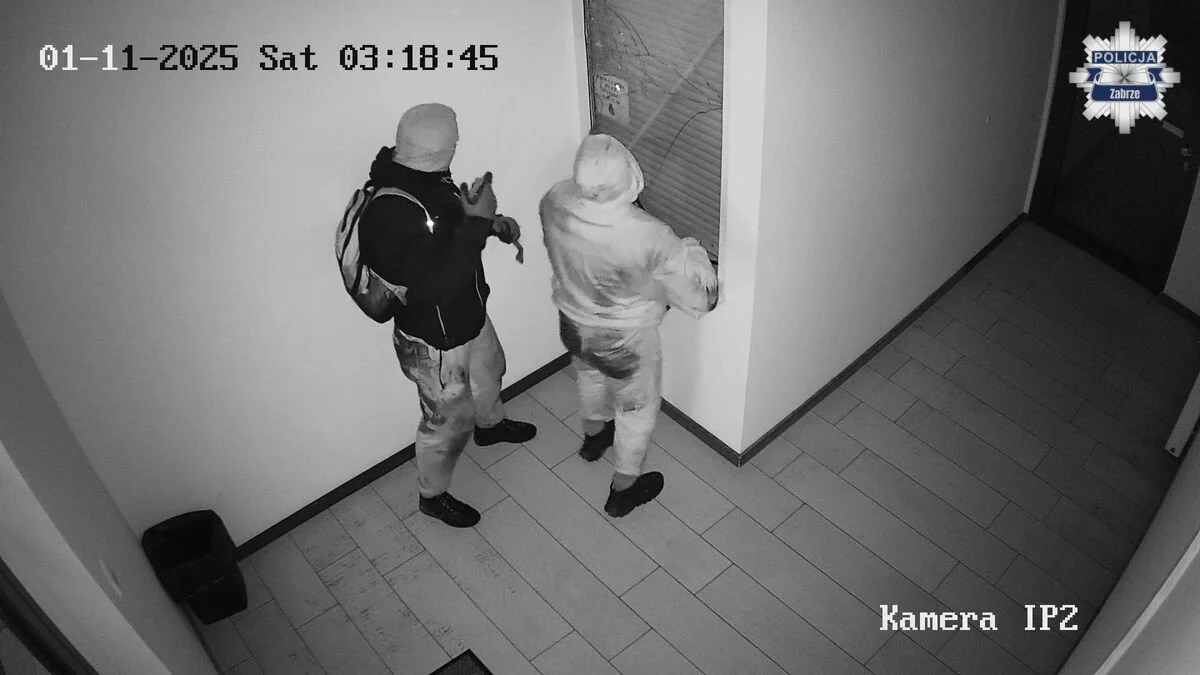 Kradzież z włamaniem przy ulicy Piekarniczej 5 / fot. KMP Zabrze