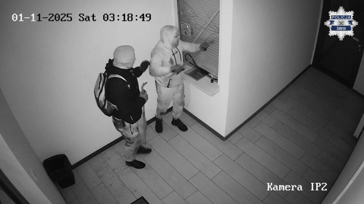 Kradzież z włamaniem przy ulicy Piekarniczej 5 / fot. KMP Zabrze