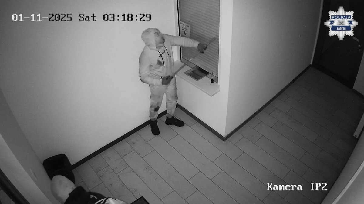 Kradzież z włamaniem przy ulicy Piekarniczej 5 / fot. KMP Zabrze