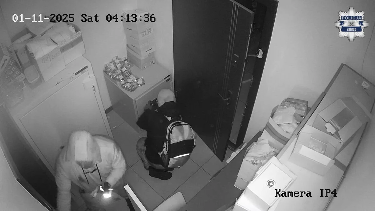 Kradzież z włamaniem przy ulicy Piekarniczej 5 / fot. KMP Zabrze