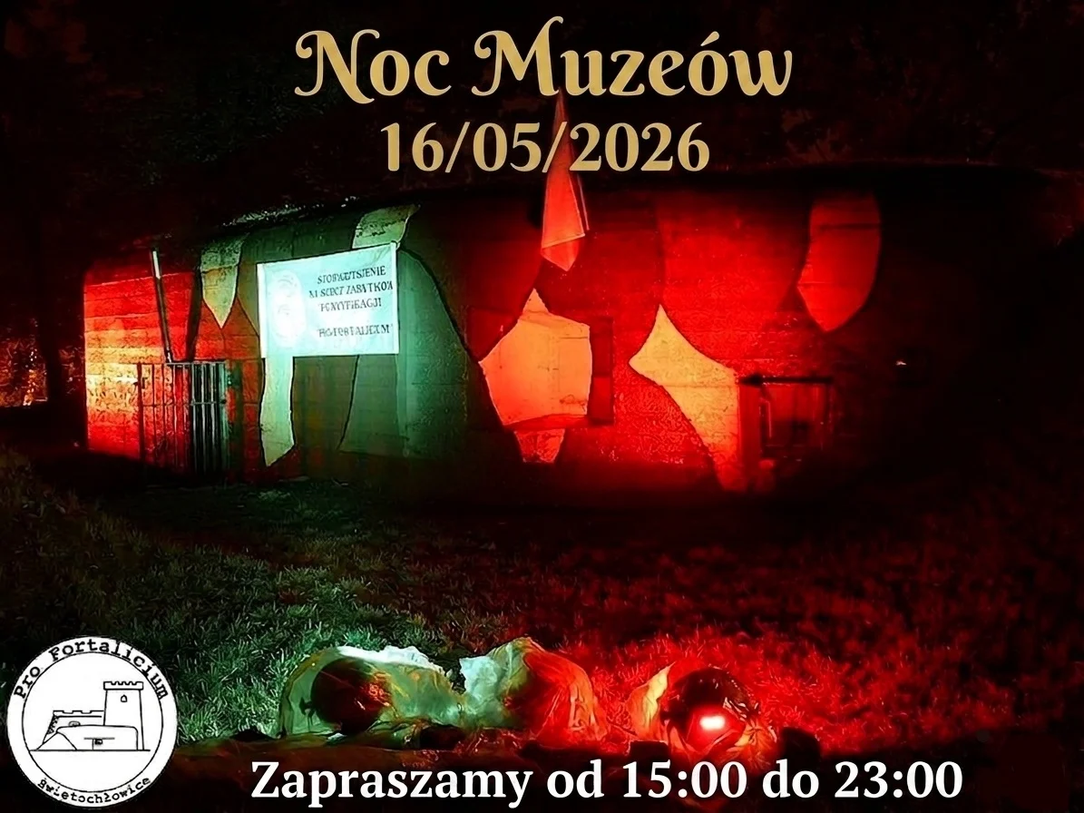 Noc Muzeów 2026 w Świętochłowicach. Ciężki Schron Bojowy nr 39 zaprasza na nocne zwiedzanie