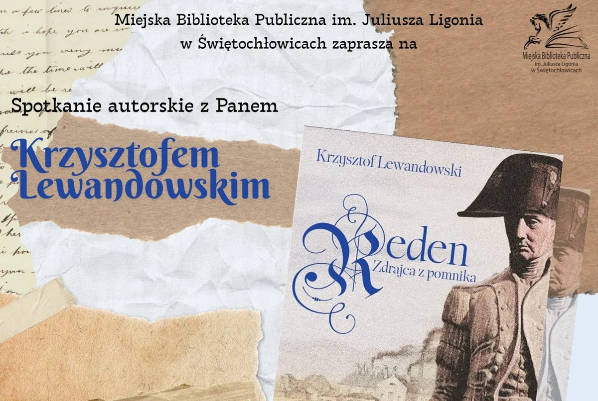 Autor książki „Reden. Zdrajca z pomnika” spotka się z czytelnikami w MBP