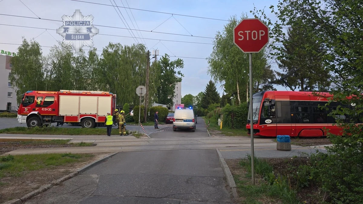 Tragedia w Bytomiu. 31-latek na hulajnodze zginął po zderzeniu z tramwajem