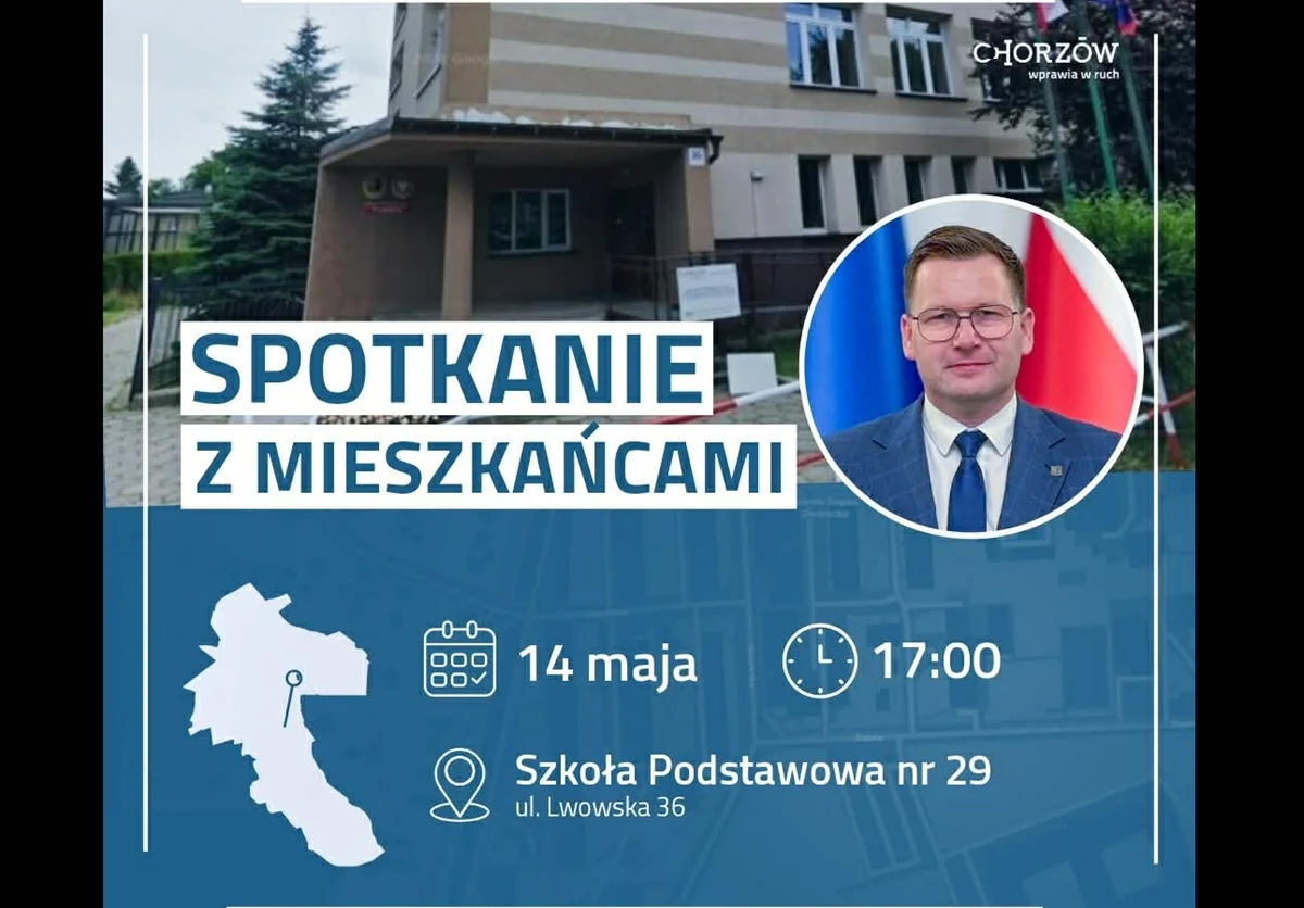 Masz sprawę do prezydenta miasta? W Chorzowie odbędzie się kolejne spotkanie z mieszkańcami