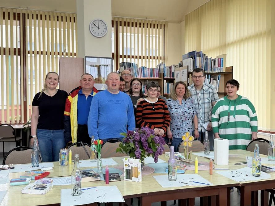 Uczestnicy ŚDS w Mysłowicach odwiedzili Filię nr 11 podczas Tygodnia Bibliotek