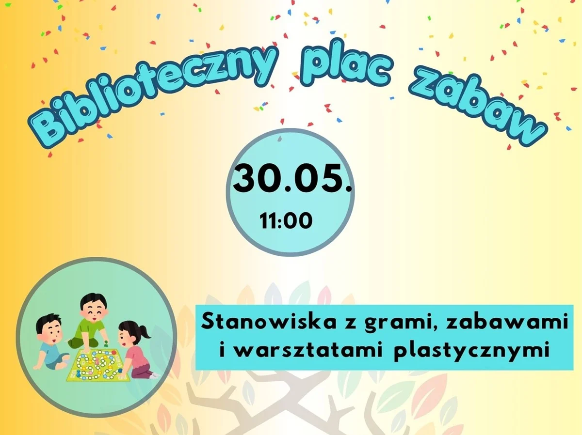 „Biblioteczny plac zabaw” w Chorzowie. Darmowe atrakcje dla najmłodszych