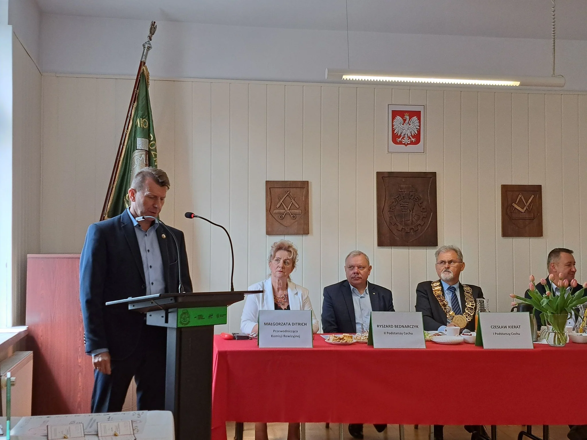 Ryszard Bednarczyk nowym Starszym Cechu Rzemieślników w Zabrzu / fot. Cech Rzemieślników w Zabrzu