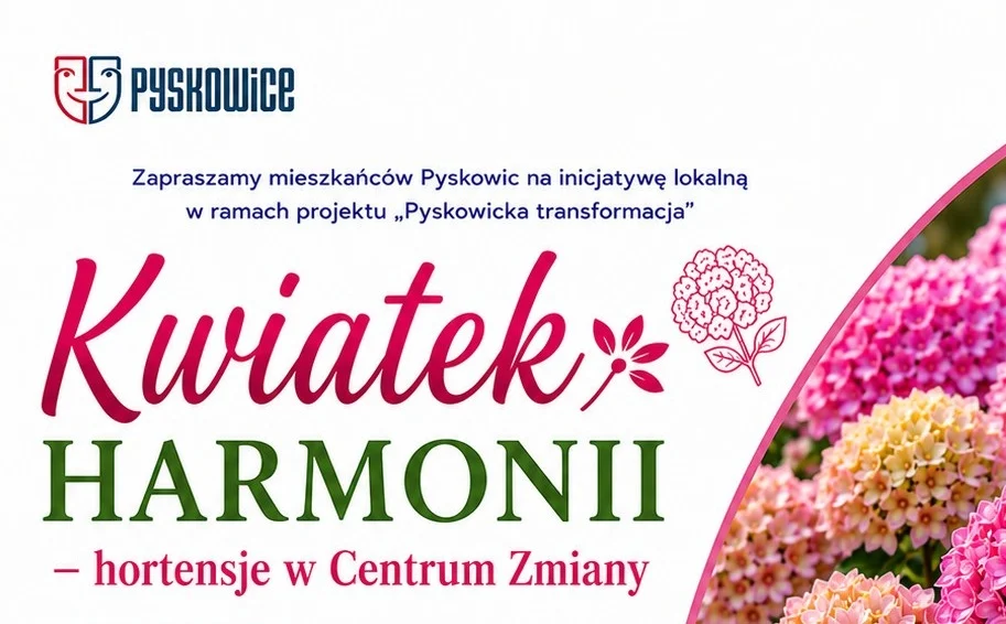 Pyskowice zapraszają na wspólne sadzenie kwiatów. „Kwiatek Harmonii” już 21 maja